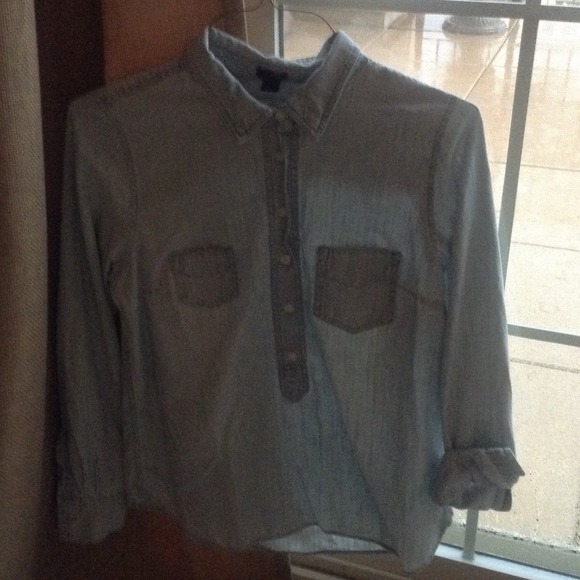 Jcrew denim shirt