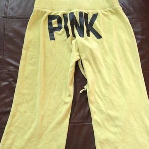 VELOUR PINK SWEATPANTS