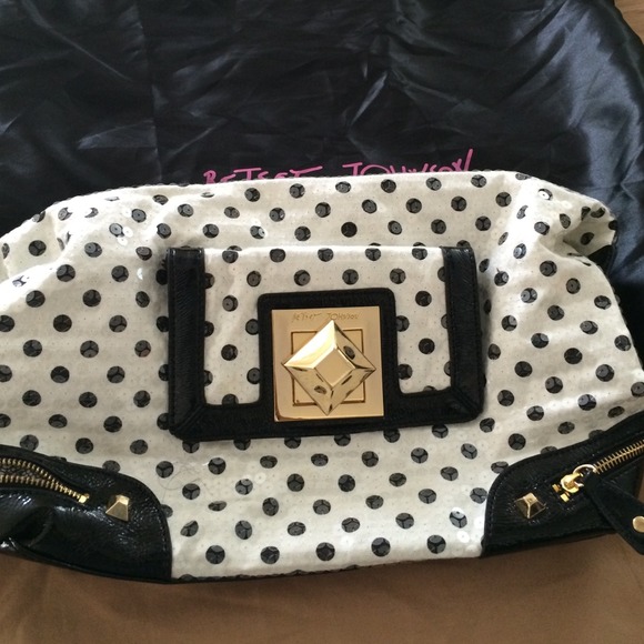 Betsey Johnson sequin bag