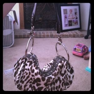 Animal print Kathy Van Zewland bag