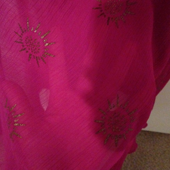 Sheer Purple Tank Top - Picture 3 of 4