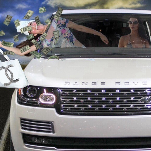 "The Bank” Kardashian Girls Overalls - Picture 3 of 4