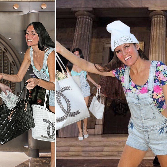 "The Bank” Kardashian Girls Overalls - Picture 2 of 4