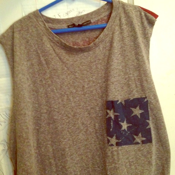 Patriotic Muscle Tee