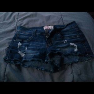 Jean shorts