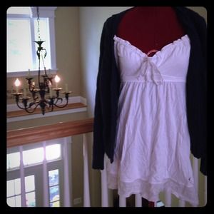 White Hollister tank top! Never been worn!