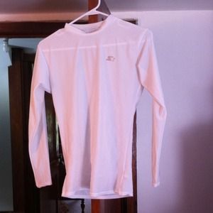 White compression shirt