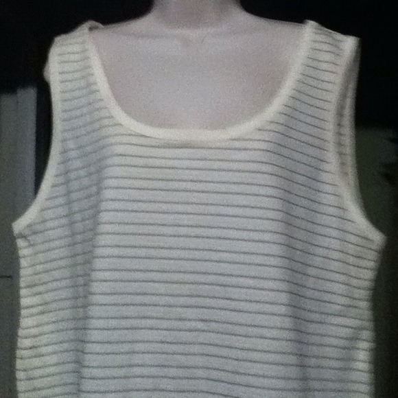 Lauren Ralph Lauren Cotton Tank Size 2X - Picture 2 of 3