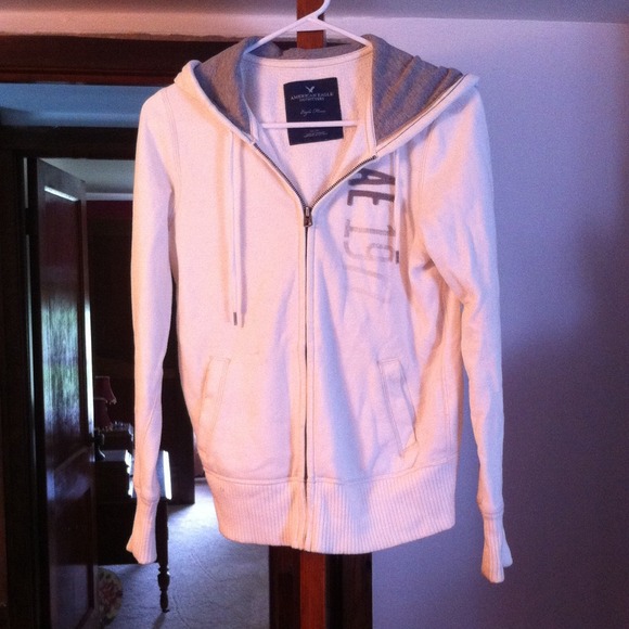 White American eagle jacket