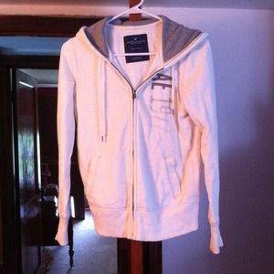 White American eagle jacket