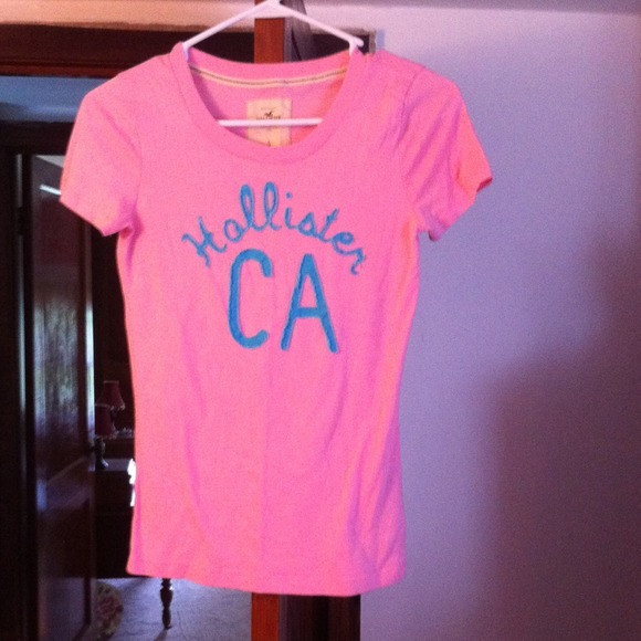 Pink Hollister shirt