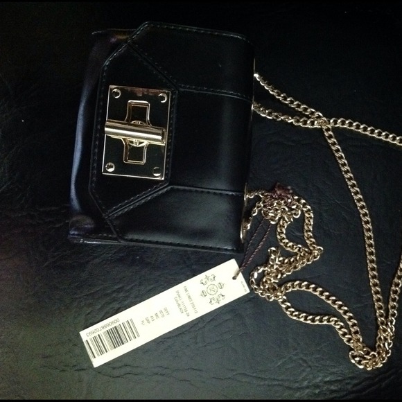 Kate Landry Clutch/Mini Chain Flap Bag