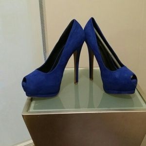 Cobalt Blue high heels