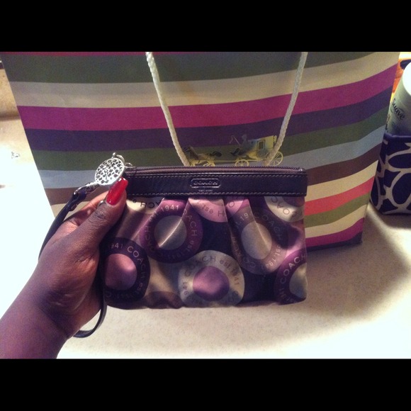 Authentic Coach Wristlet!