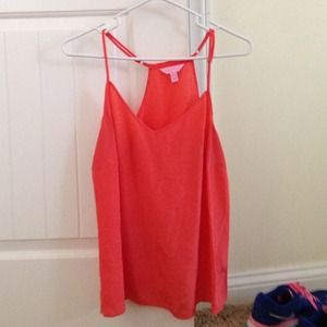Lilly Pulitzer peach Dusk tank top size Medium