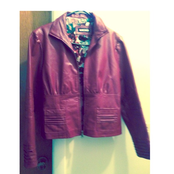 Leather jacket