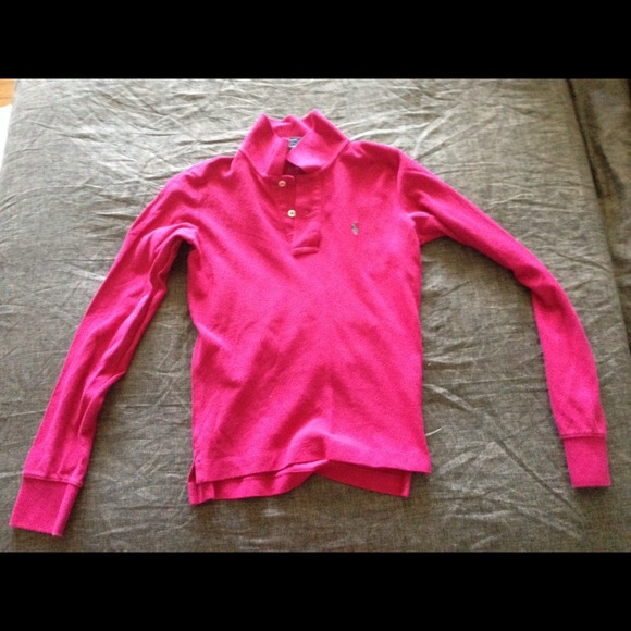 Ralph Lauren Long Sleeves Skinny Polo - Picture 1 of 2