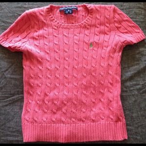 Ralph Lauren Sport Knit Short Sleeve Sweater