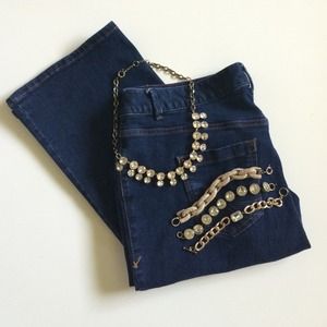 20%! LANE BRYANT Slim Bootcut Jean "genius fit"