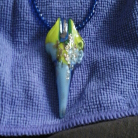 Handmade beaded necklace