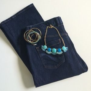 LANE BRYANT Slim bootcut jean