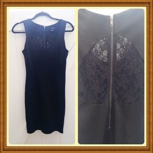 Lace LBD (little black dress)