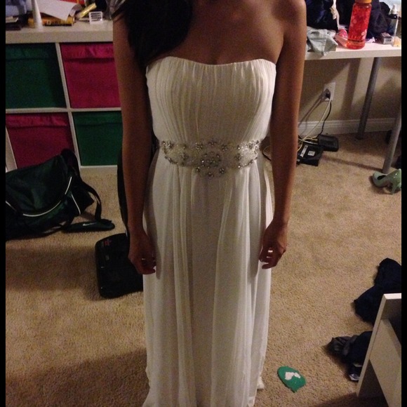 White princess prom dress
