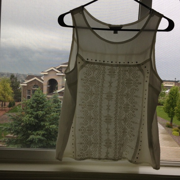 sheer tank top