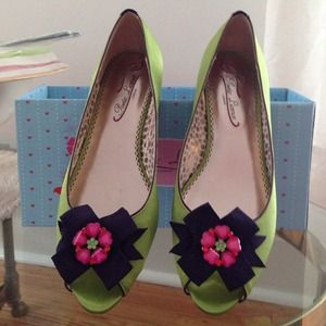 Poetic Licence Jeweled Shoes - London