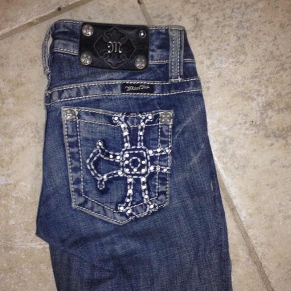 MISS ME DENIM JEANS. SIZE 24.