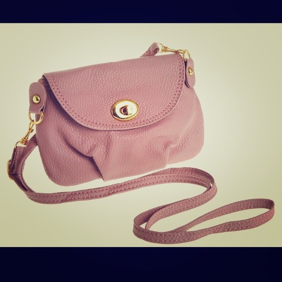 Small Pink crossbody purse