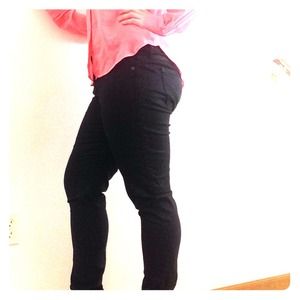 Express coated black jeans! Stella regular fit!