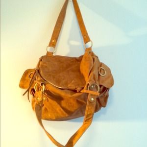 Nila Anthony Faux-Leather Handbag!! Many Pockets!!