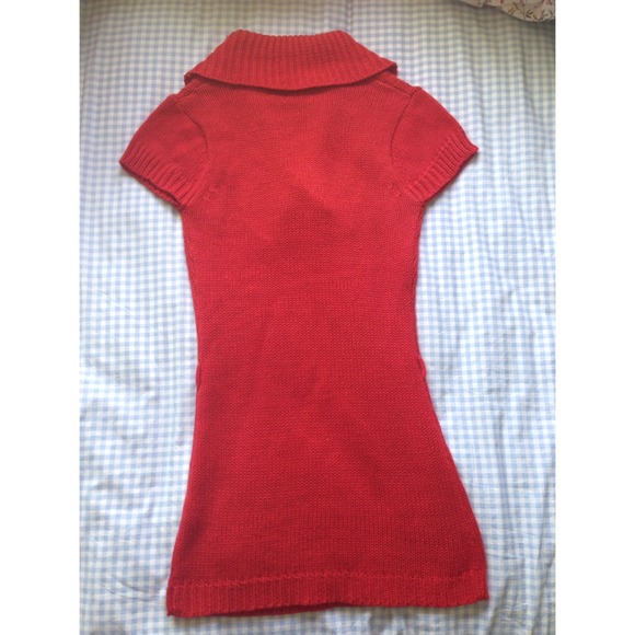🚫TRADED VIA VINTED🚫New Red Knit Dress - Picture 3 of 4
