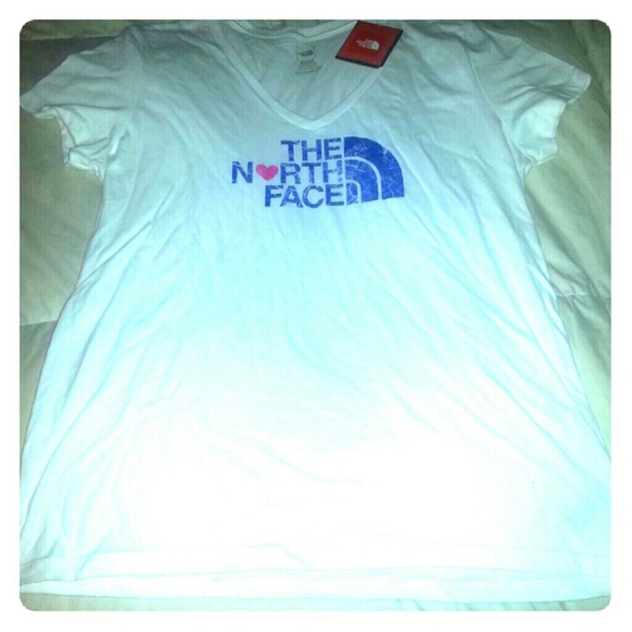 North Face V-neck t-shirt