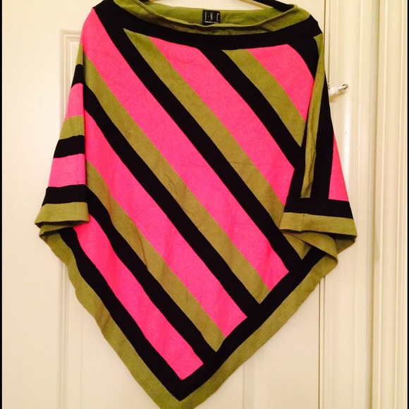SOLD!!! INC light stretchy poncho