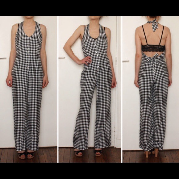 vintage Other - Halter Jumpsuit / Jumper / Romper
