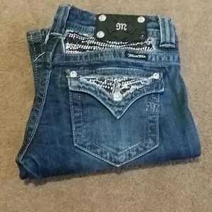 Miss me boot cut jeans.. inseam 34