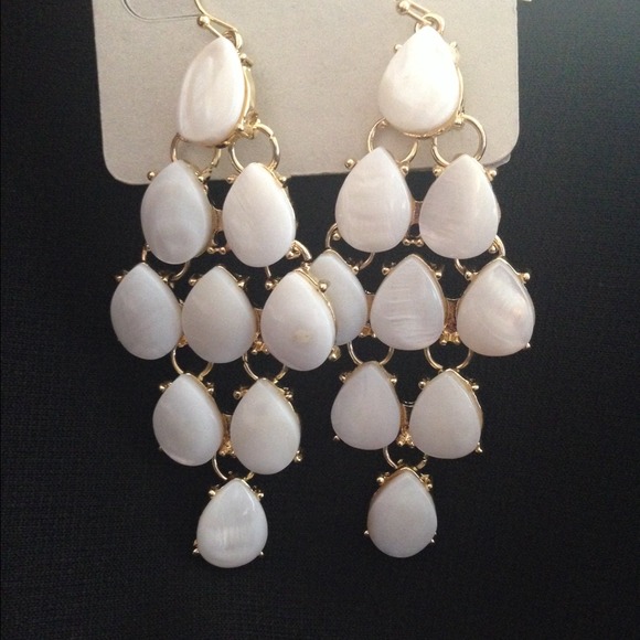 Classic Stone Pearl Gloss Earrrings