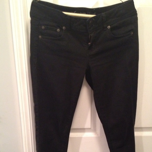 AE skinny black jeans