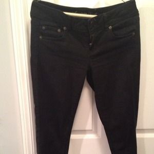 AE skinny black jeans