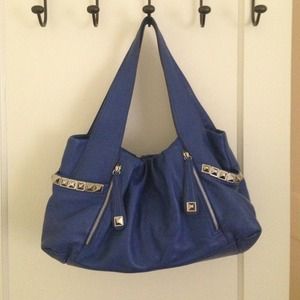 Royal blue purse