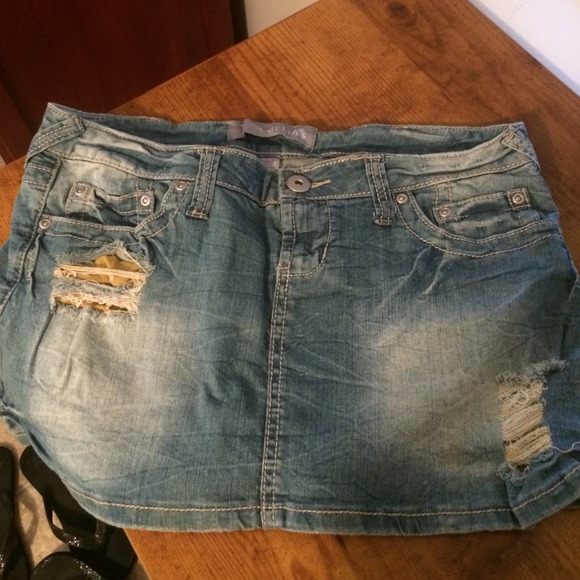 Delia's jean skirt