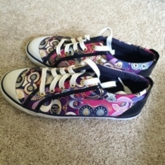 Coach poppy sneakers