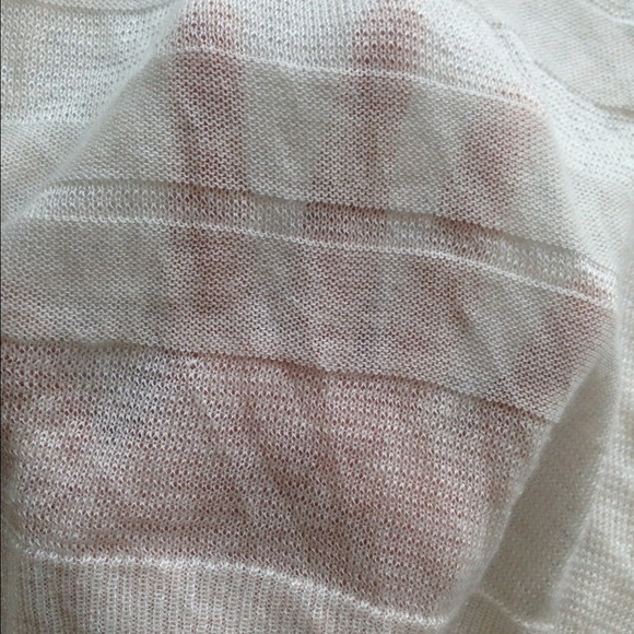 🚫 sold in bundle🚫 Sheer Cream Cardigan - Picture 4 of 4