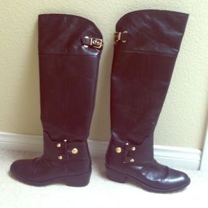 Leather Vince Camuto "Brooklee" Boot Size 7