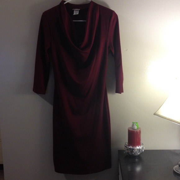 Brand new Modcloth burgundy dress