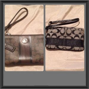 ❌❌On Hold❌❌ Bundle Coach Wristlets