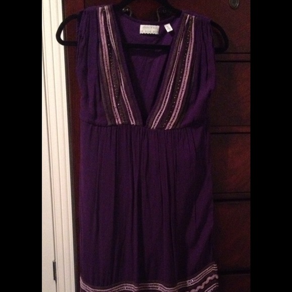 Urban outfitters label kimchi & blue purple dress - Picture 1 of 3