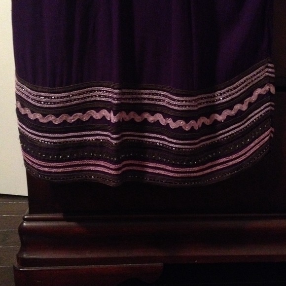 Urban outfitters label kimchi & blue purple dress - Picture 3 of 3